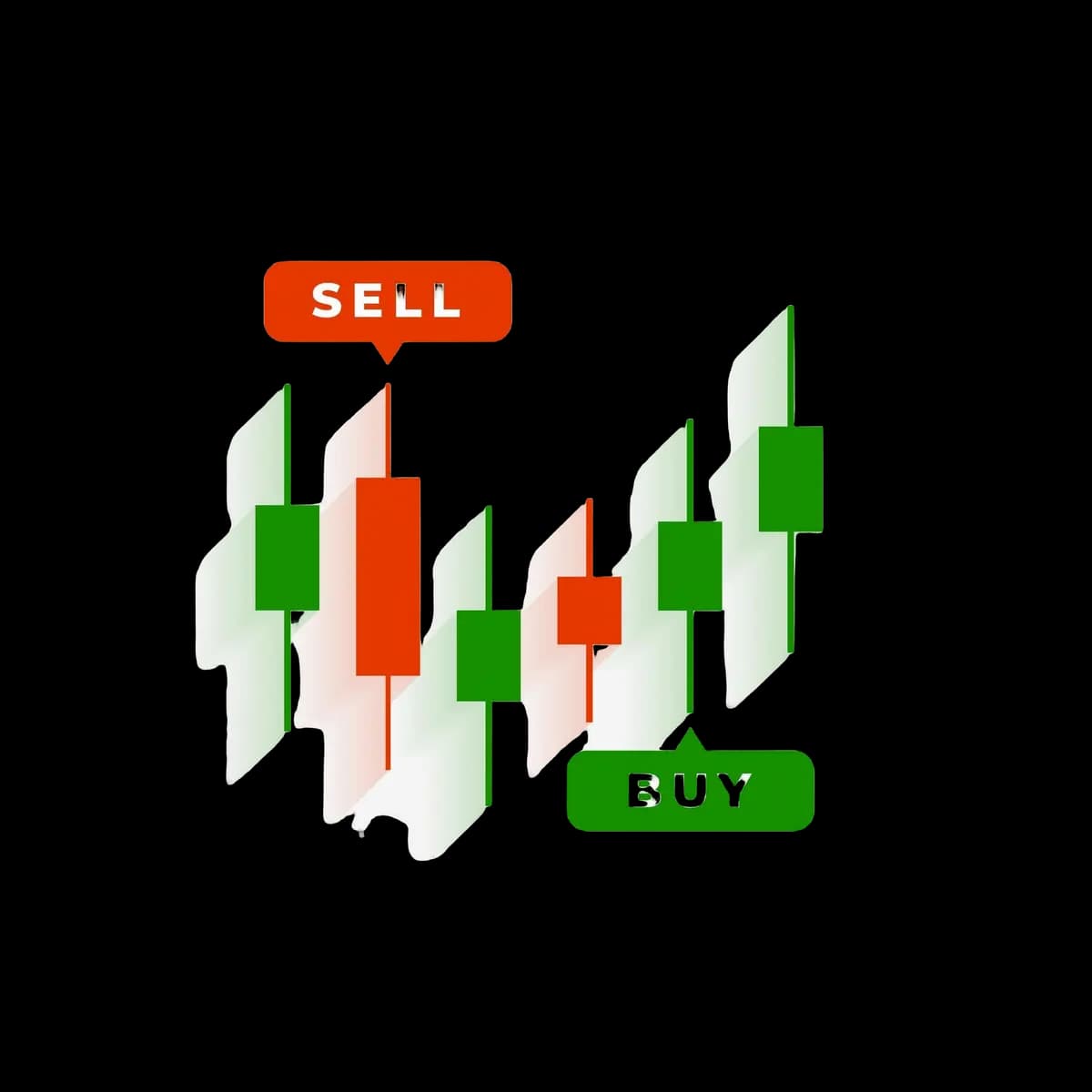Real-time stock monitoring chart